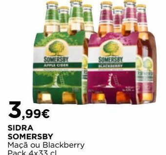 El Corte Inglés Sidra somersby promoção
