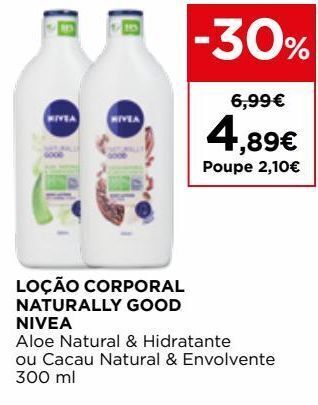 El Corte Inglés Loção hidratante nivea promoção