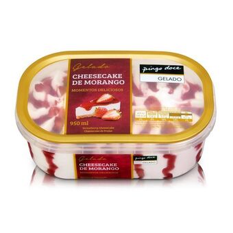 Pingo Doce Gelado cheesecake de morango pingo doce promoção