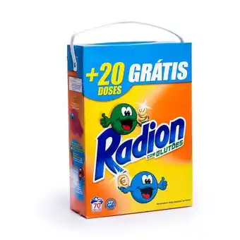 Pingo Doce Detergente máquina da roupa em pó radion - 50+20 doses promoção