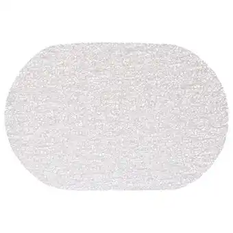 Hôma Individual de mesa oval branco promoção
