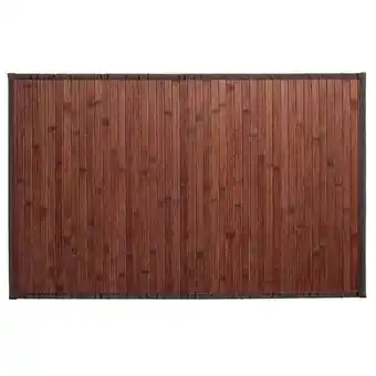 Hôma Tapete bambu chocolate 50x80cm promoção
