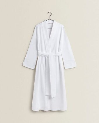 ZARA HOME Robe algodão entremeio promoção