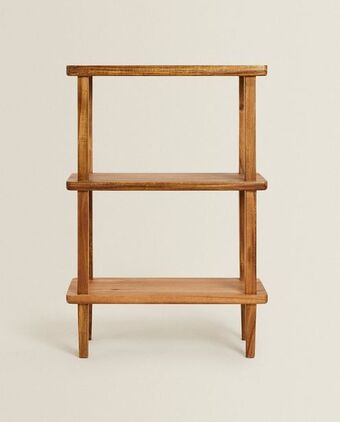 ZARA HOME Estante madeira de acácia promoção