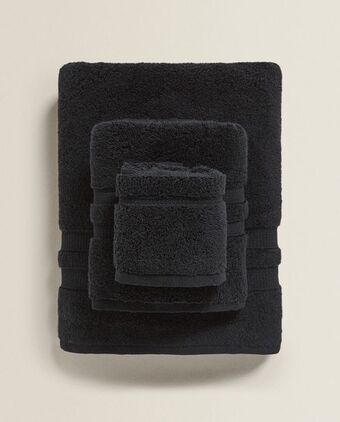 ZARA HOME Toalha rebordo duplo extrassuave promoção