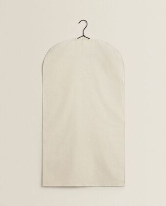 ZARA HOME Capa protetora algodão e linho (pack de 2) promoção