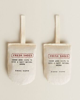 Saco aparas cedro para sapatos (pack de 2)