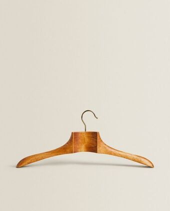 ZARA HOME Cabide de madeira promoção