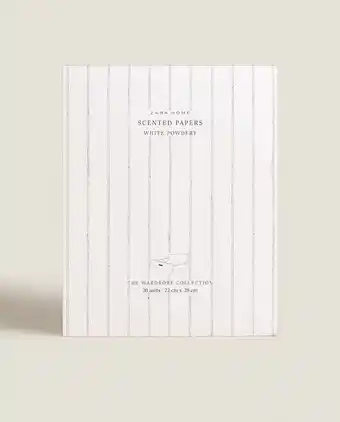ZARA HOME Papel perfumado white powdery (pack de 20) promoção