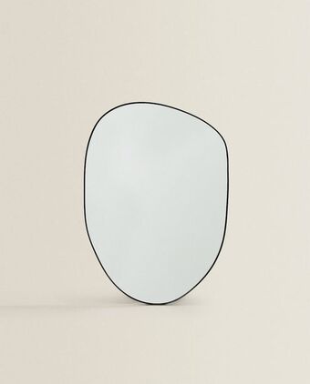 ZARA HOME Espelho irregular pequeno promoção