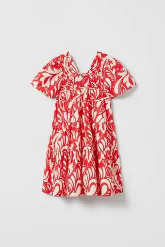 Vestido de estampado floral cut out