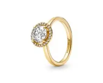 Pandora Anel sparkling round halo promoção