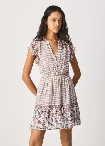 Pepe Jeans Vestido combinado mercer promoção