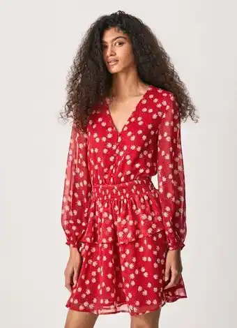 Vestido estampado de flores melina