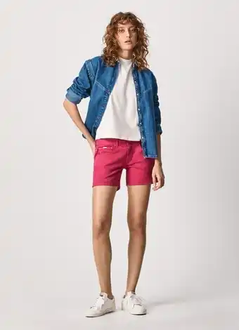 Pepe Jeans Calções casuais siouxie promoção
