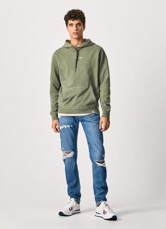 Pepe Jeans Crane slim fit regular waist jeans promoção
