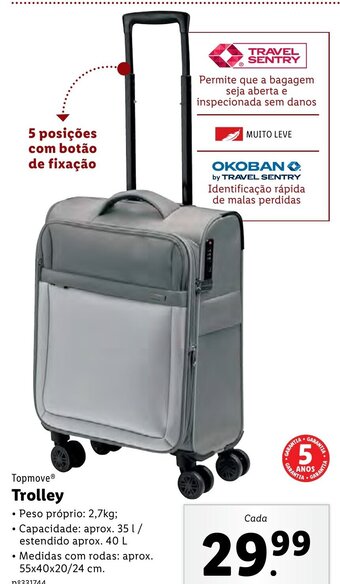 Lidl Trolley promoção