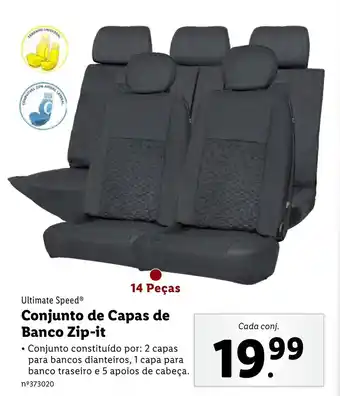 Conjunto de Capas de Branco Zip-it