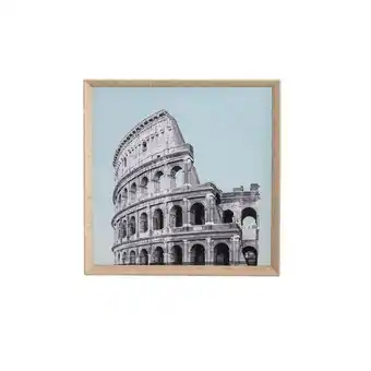 Quadro decorativo cidade roma 58,5cm