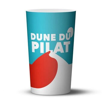 Copo reutilizável arcachon dunas 33cl