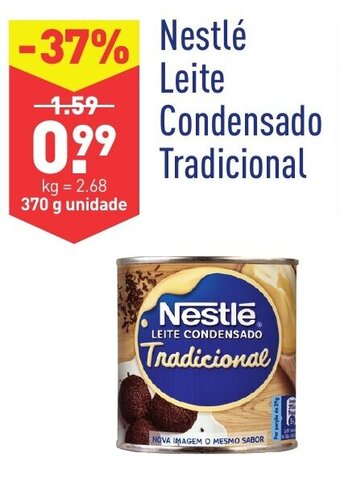 ALDI Nestlé Leite Condensado Tradicional 370g promoção