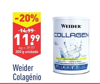 ALDI Weider Colagénio 300g promoção