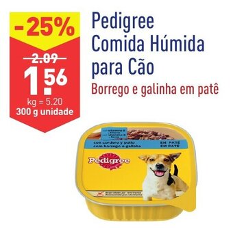ALDI Pedigree Comida Húmida para Cão 300g promoção