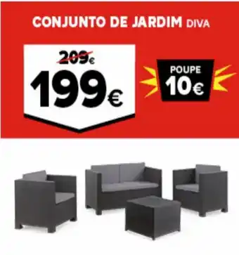 Brico Depôt Conjunto de Jardim promoção