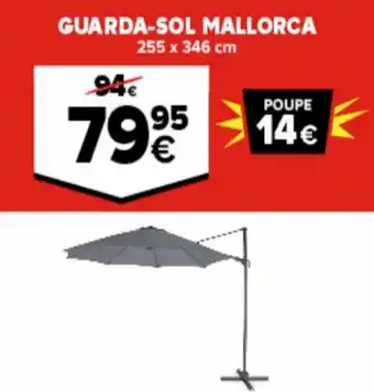 Brico Depôt Guarda-Sol Mallorca 255x346cm promoção