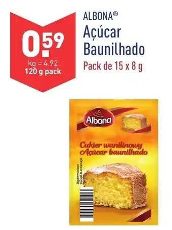 ALDI Albona Açúcar Baunilhado 120g promoção