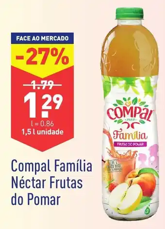 ALDI Compal Família Néctar Frutas do Pomar 1,5L promoção