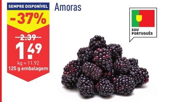 ALDI Amoras 125g promoção