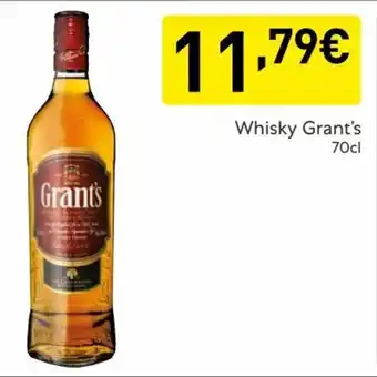 Amanhecer Whisky Grant's 70cl promoção