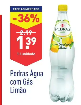 Pedras Água com Gás Limão 1L