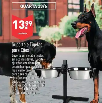 ALDI Suporte e Tigelas para Cães promoção