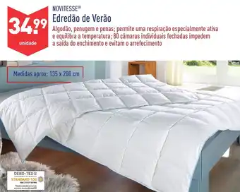 ALDI Novitesse Edredão de Verão promoção