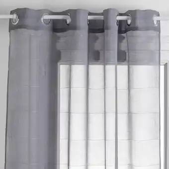 Hôma Cortina alex cinza 140x240cm promoção