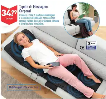 ALDI Tapete de Massagem Corporal promoção