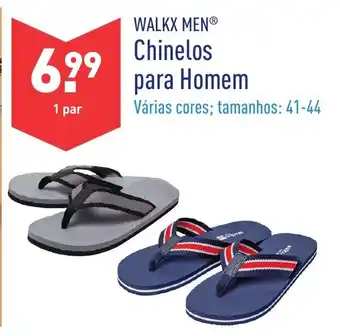 ALDI Walkx Men Chinelos para Homem 41-44 promoção