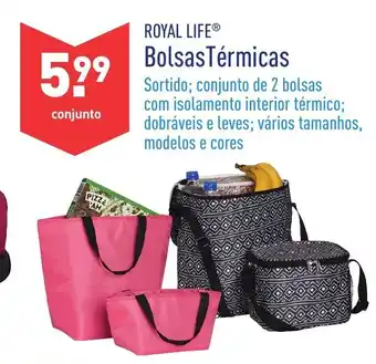 ALDI Royal Life Bolsas Térmicas promoção