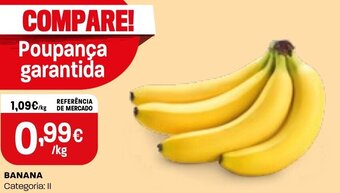 Intermarché Banana promoção