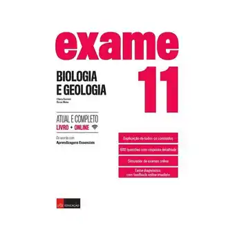 Pingo Doce Livro exame de biologia e geologia 11º ano promoção