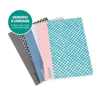 Pingo Doce Sortido caderno a5 pautado smooth 90g / 48 folhas promoção