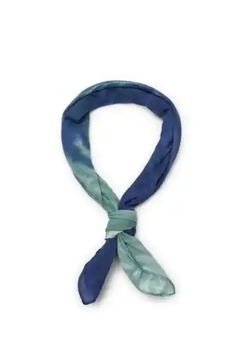 ZARA Bandana com estampado tie-dye promoção