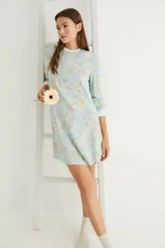 Springfield Camisola corta flores verde promoção