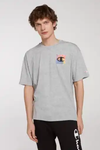 Springfield T-shirt manga corta logo espalda promoção