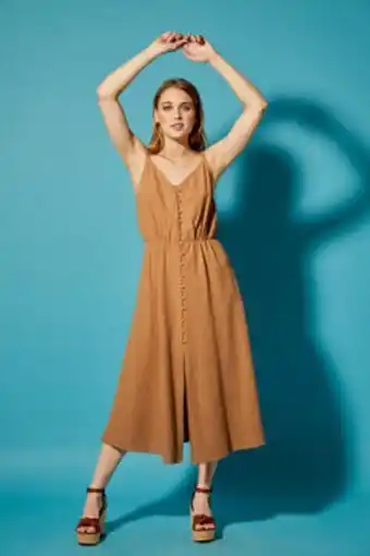 Springfield Vestido tejido rustico tirantes promoção