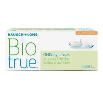 Well's Lentes de contacto biotrue oneday for astigmatism promoção