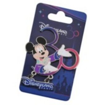 Disney Store Disneyland paris pin 30.º aniversario mickey mouse promoção