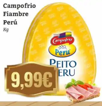 Belita Campofrio Mortadela Perú promoção